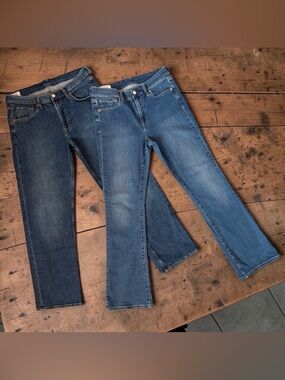 GAP Jeans Bundle Size 10/30 Baby Boot and ‘90s Loose Mid Rise